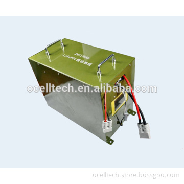 High Capacity Li-ion LiFePO4 24V 100Ah Battery Pack with Smart BMS